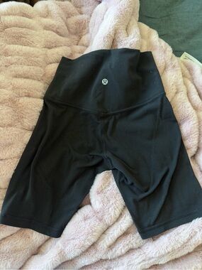 lululemon athletica Black High-Rise Bike Shorts